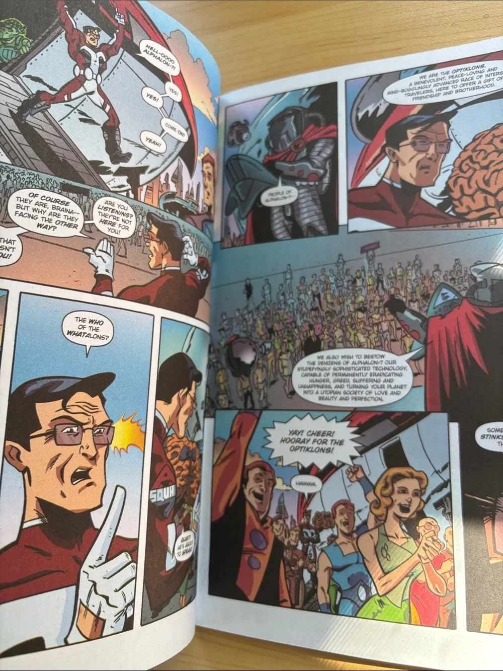 Stephen Colbert's Tek Jansen #1 July 2017 Oni Press Comedy Central